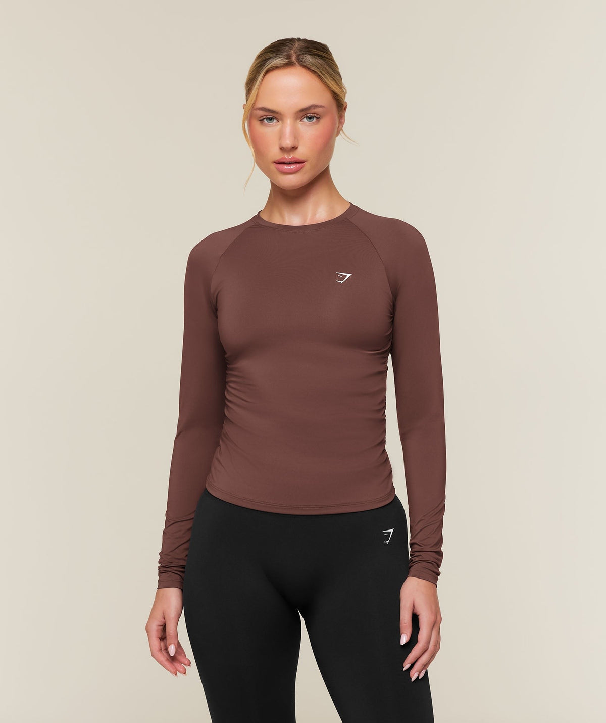 Training Ruche Long Sleeve Top