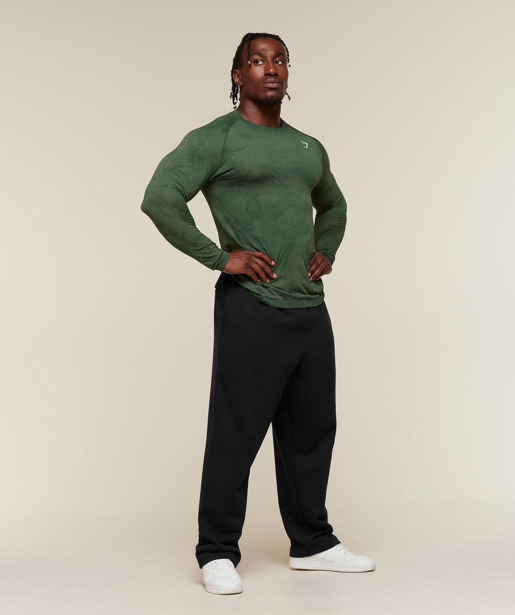 Geo Seamless Long Sleeve Tee