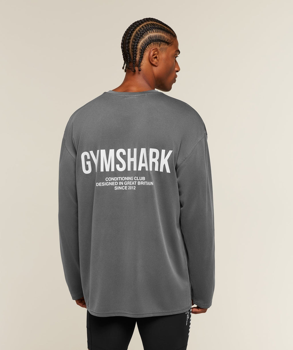 Conditioning Club Washed Long Sleeve Tee