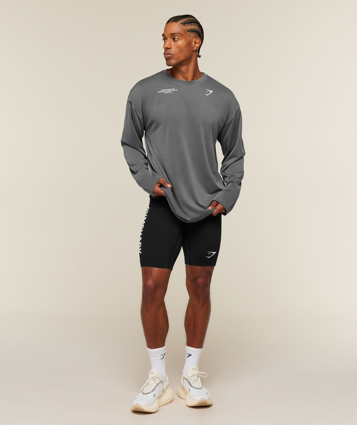 Conditioning Club Washed Long Sleeve Tee