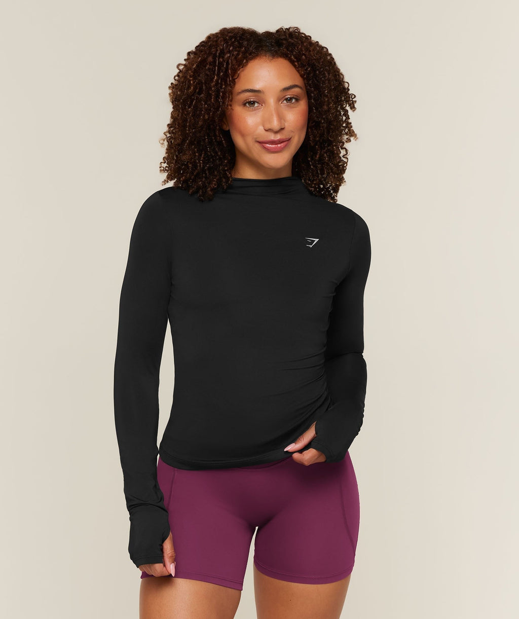 Training Ruche Long Sleeve Top