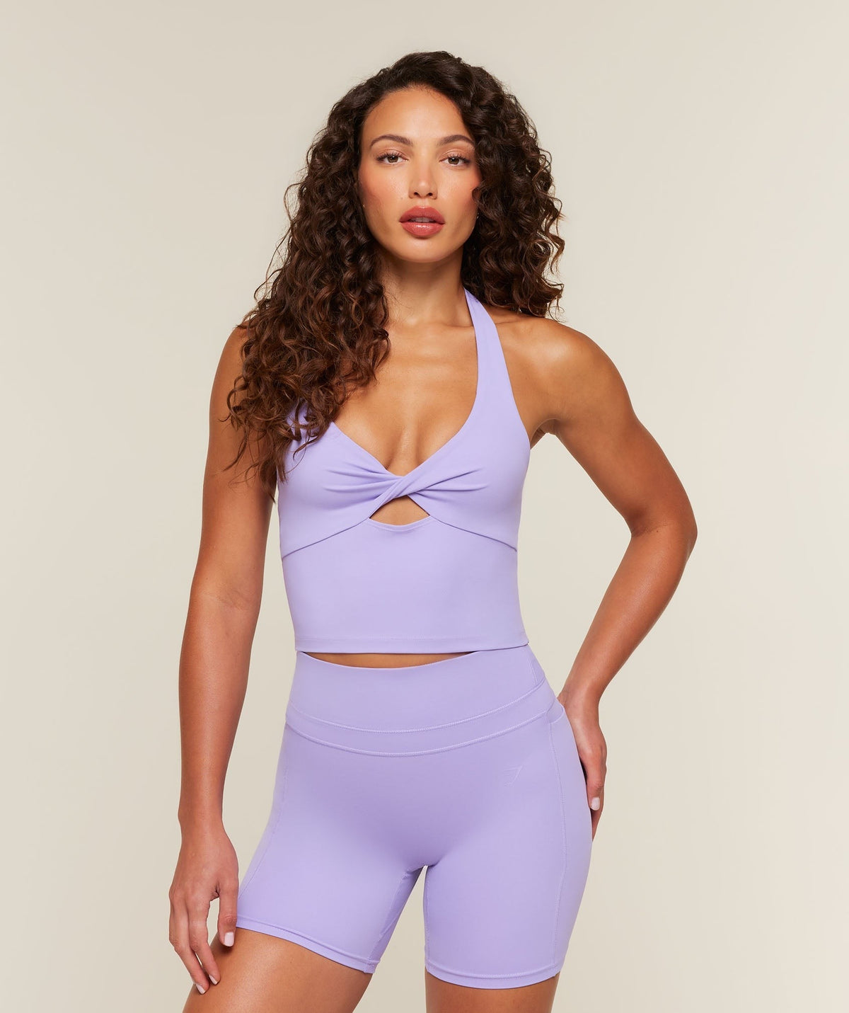 Whitney Twist Front Shelf Tank