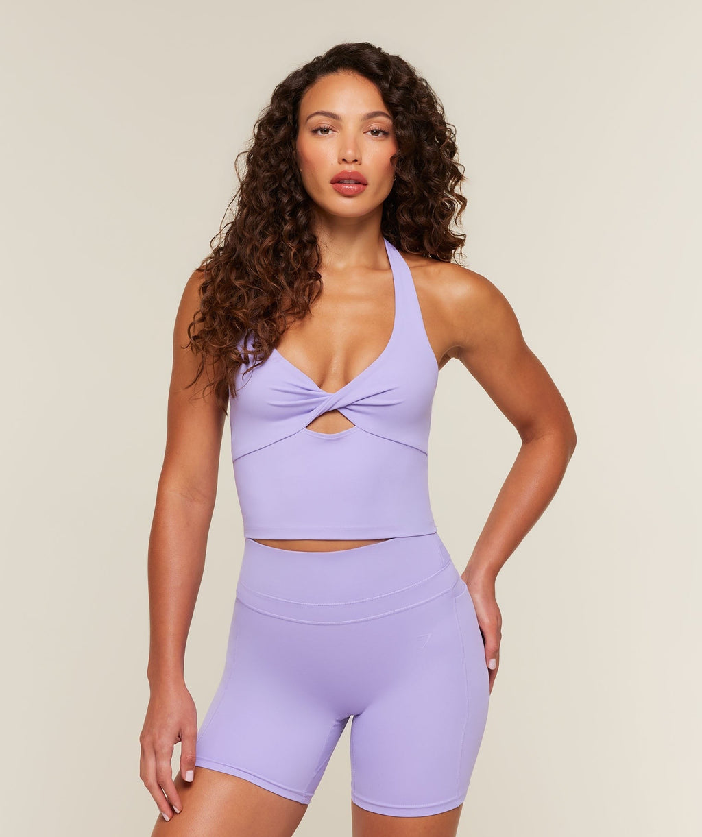 Whitney Twist Front Shelf Tank