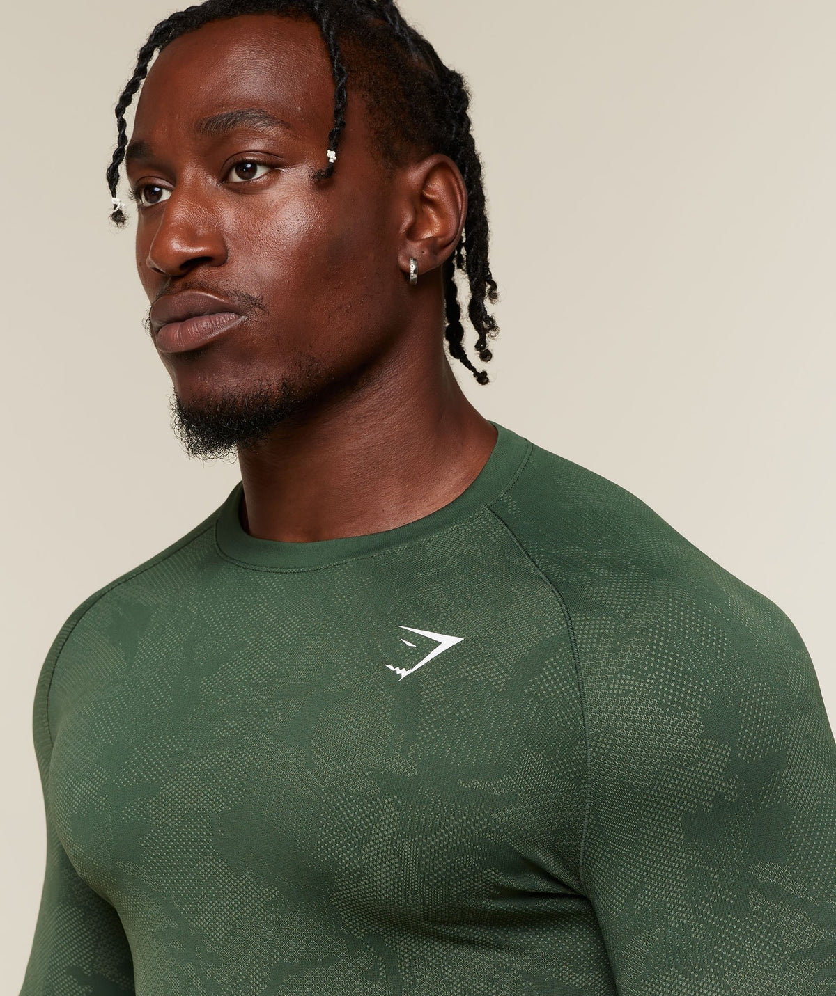 Geo Seamless Long Sleeve Tee