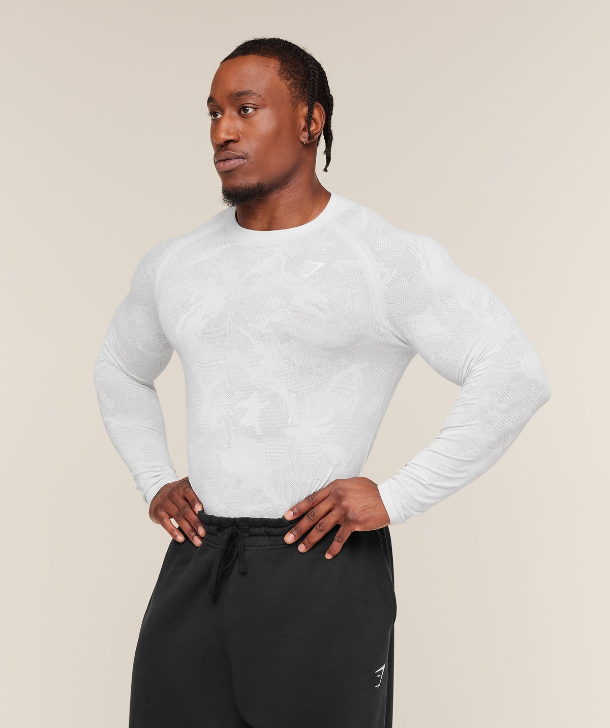 Geo Seamless Long Sleeve Tee