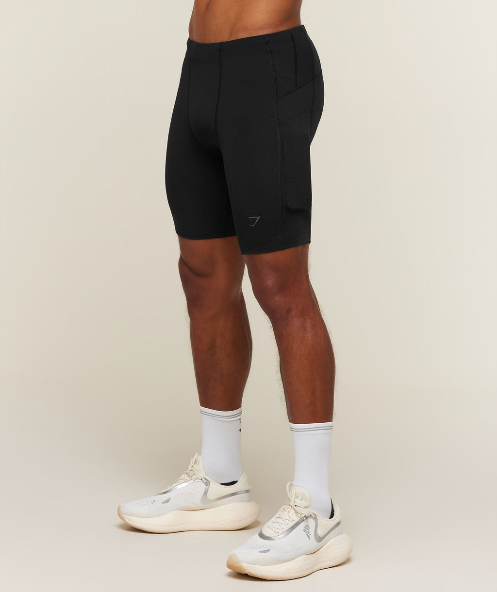 Running Elite High Split Race Day Shorts