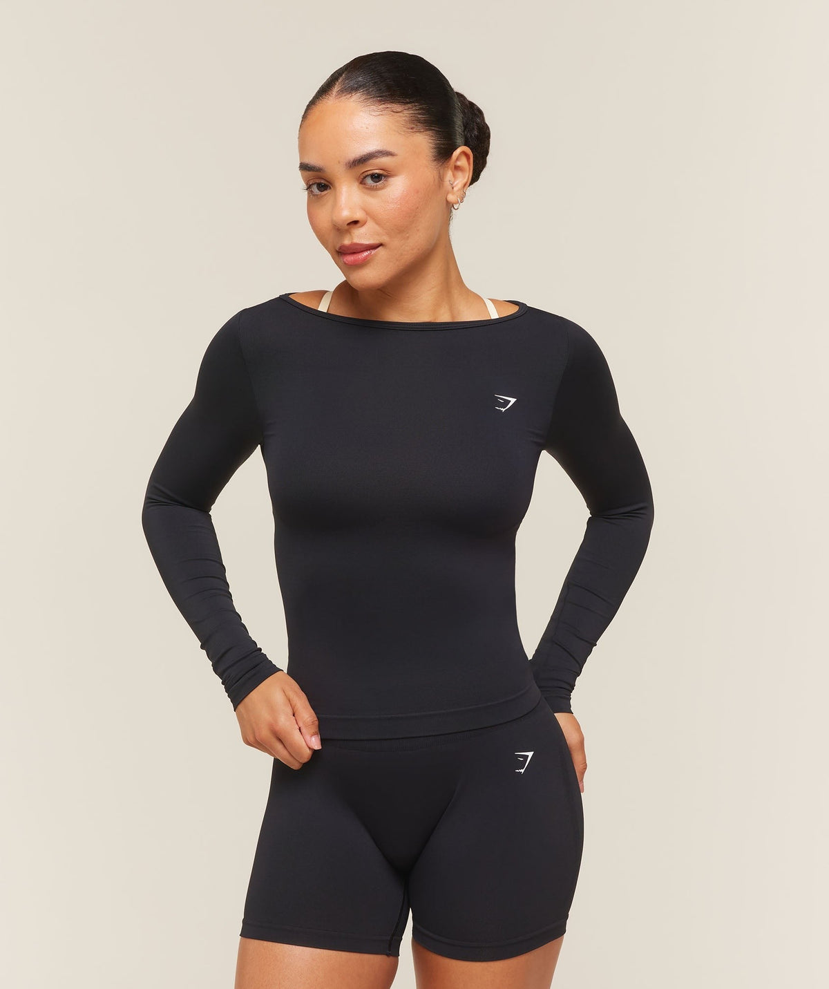 Training Ruche Long Sleeve Top