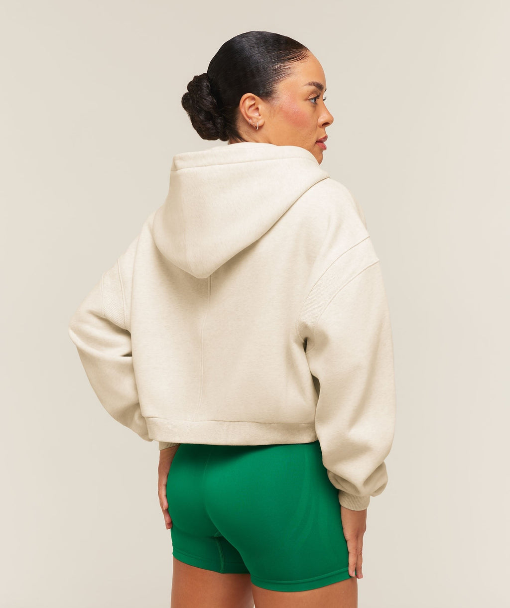 Cosy Luxe Campus Full Zip Hoodie