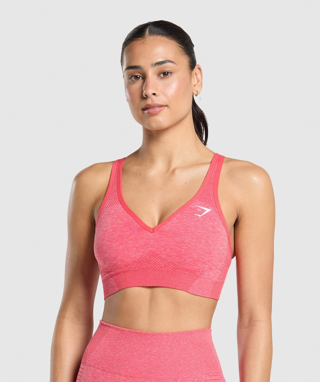 Vital Seamless V Neck Sports Bra