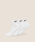 GS Jacquard Quarter Socks 3pk