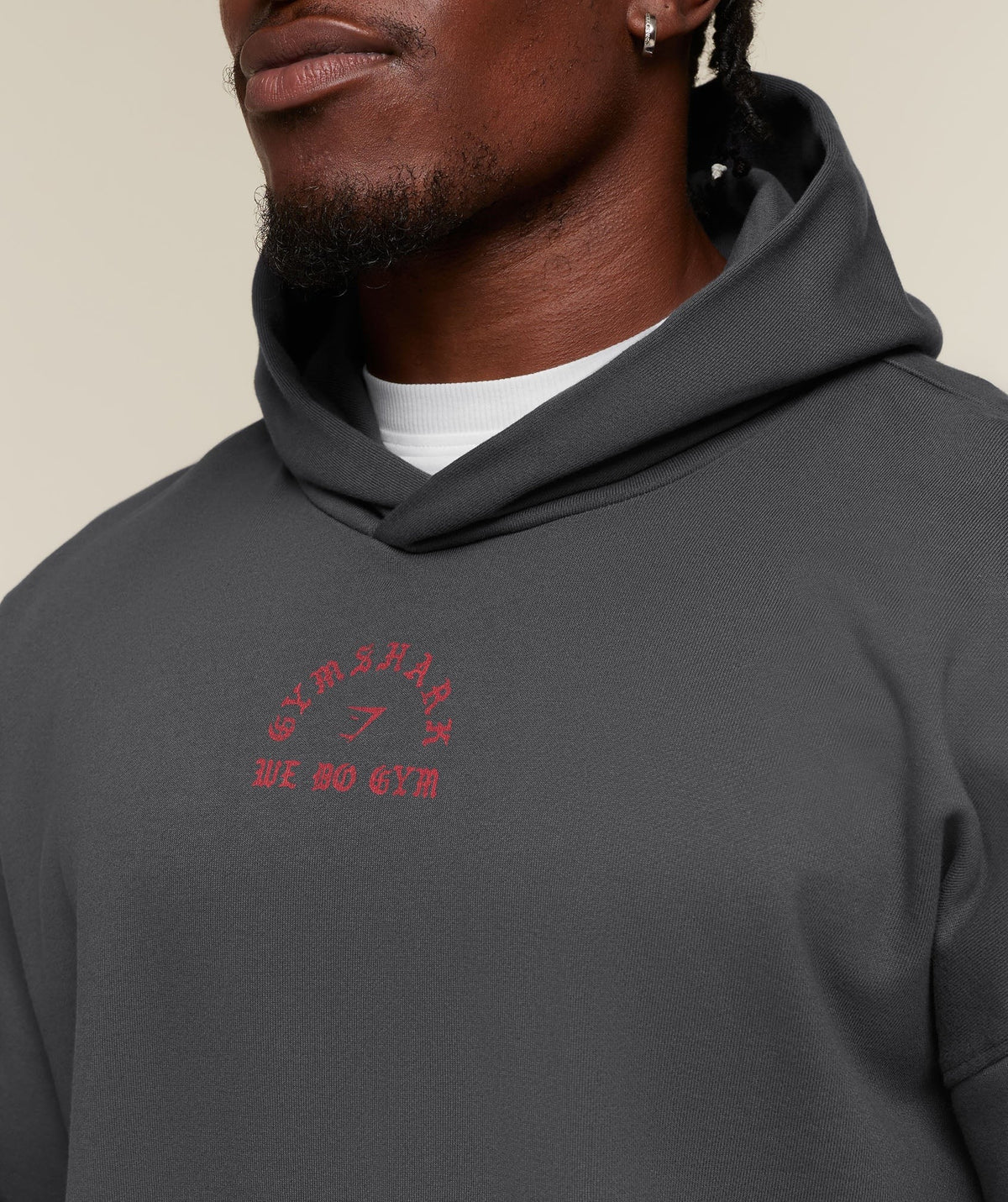 Lifting Statue Graphic Hoodie