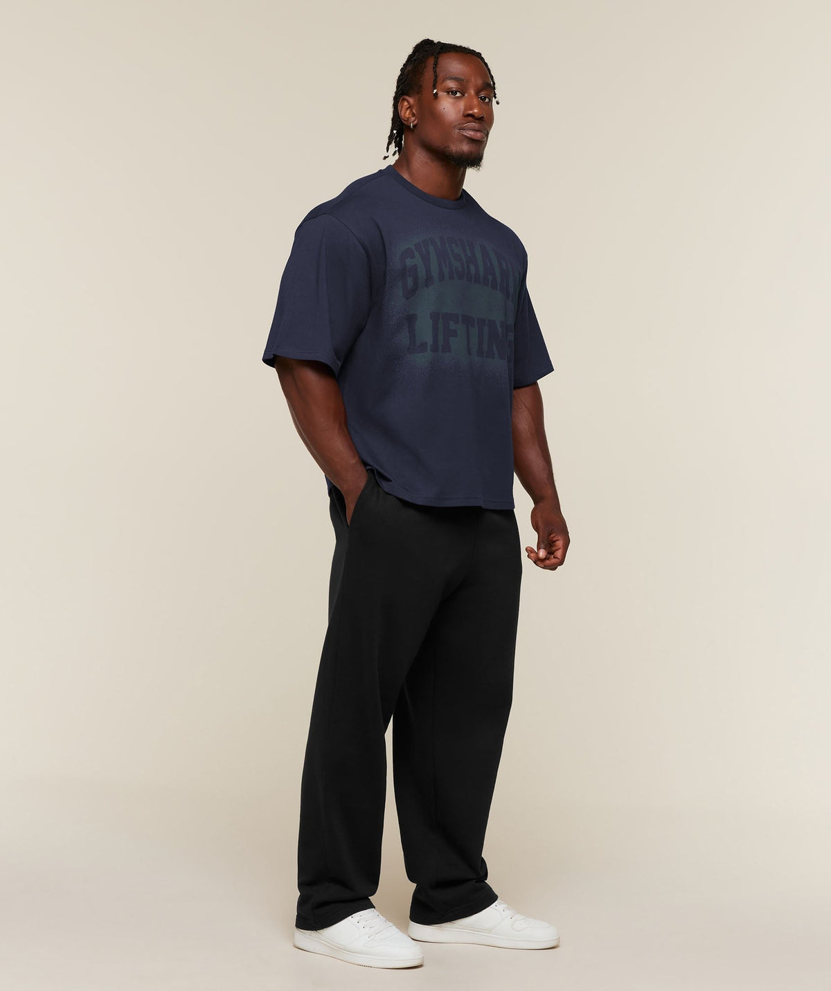 Faded Lifting Graphic Tee