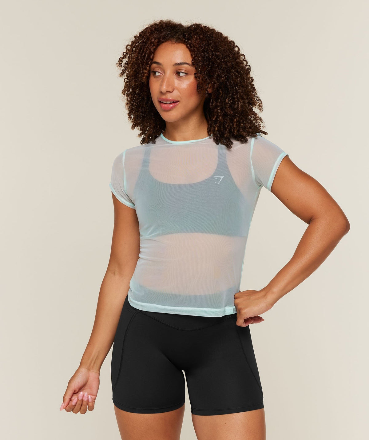 Hybrid Mesh Tee
