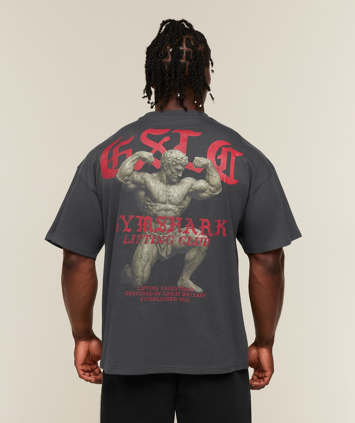 Lifting Statue Graphic Tee