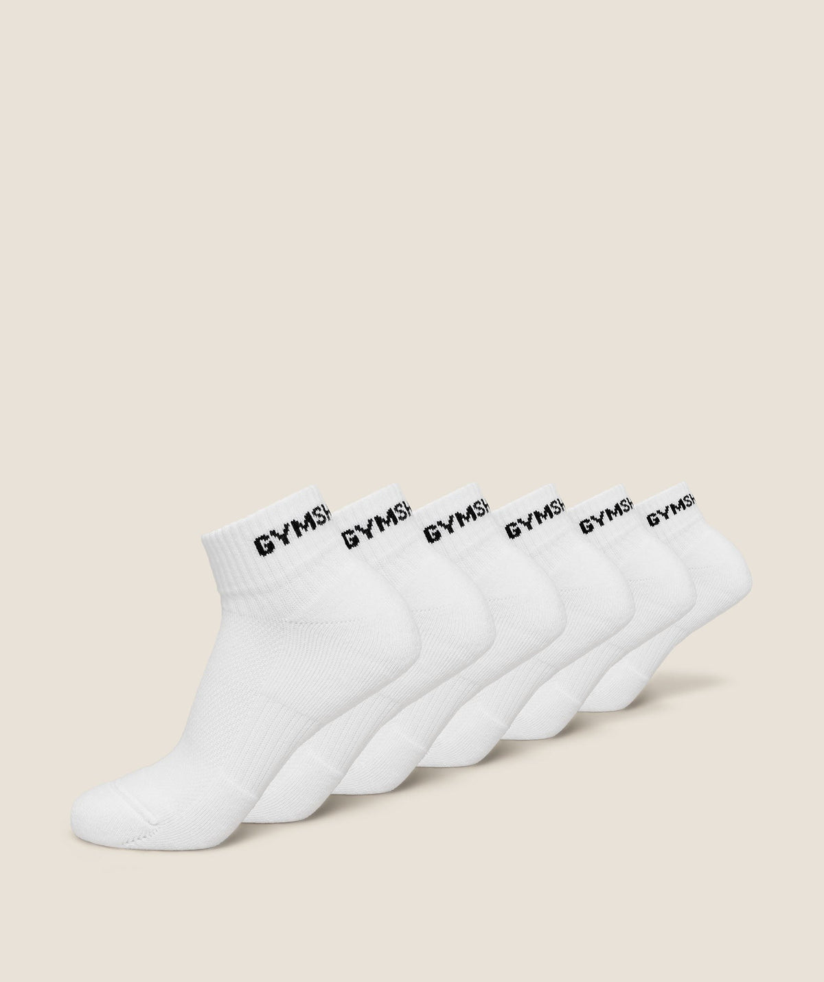GS Jacquard Quarter Socks 3pk