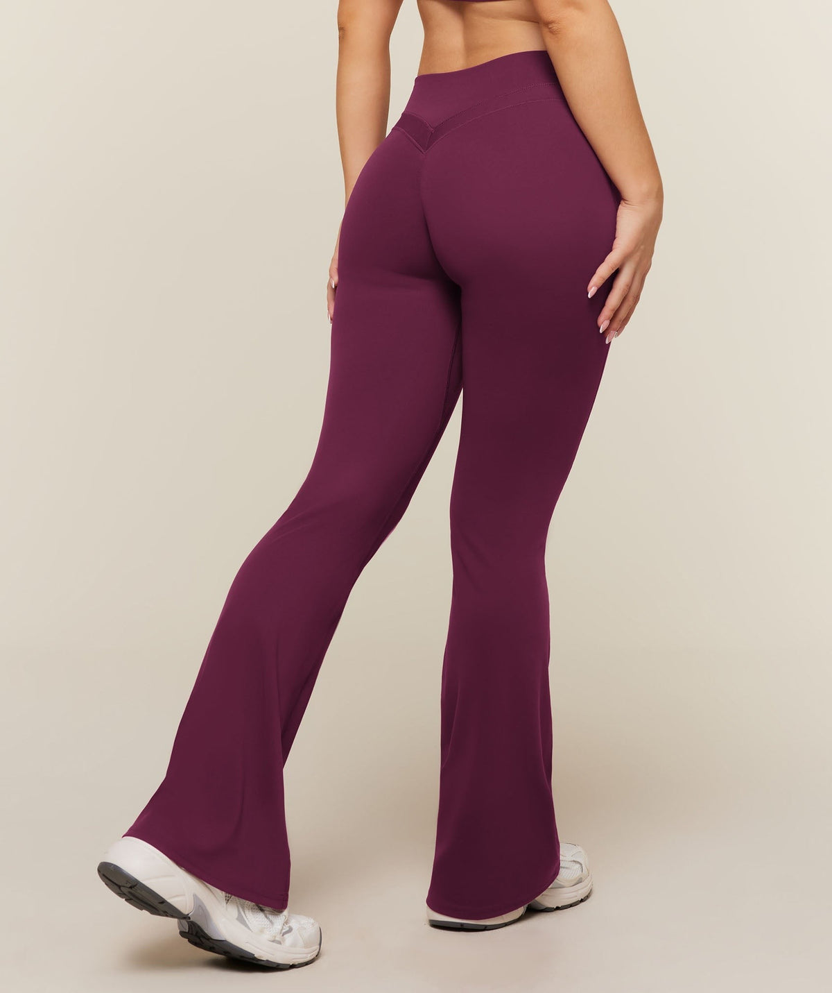 Whitney Mid-Rise Mini Flare Short