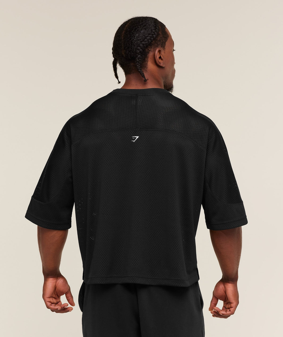 Graphic Mesh Oversized Tee