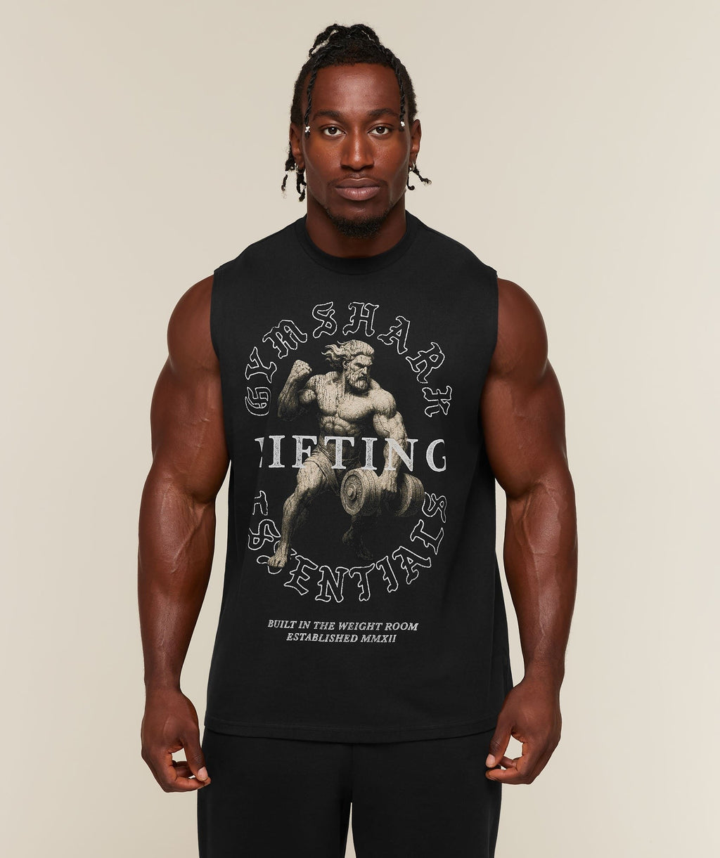Lifting Statue Graphic Tee