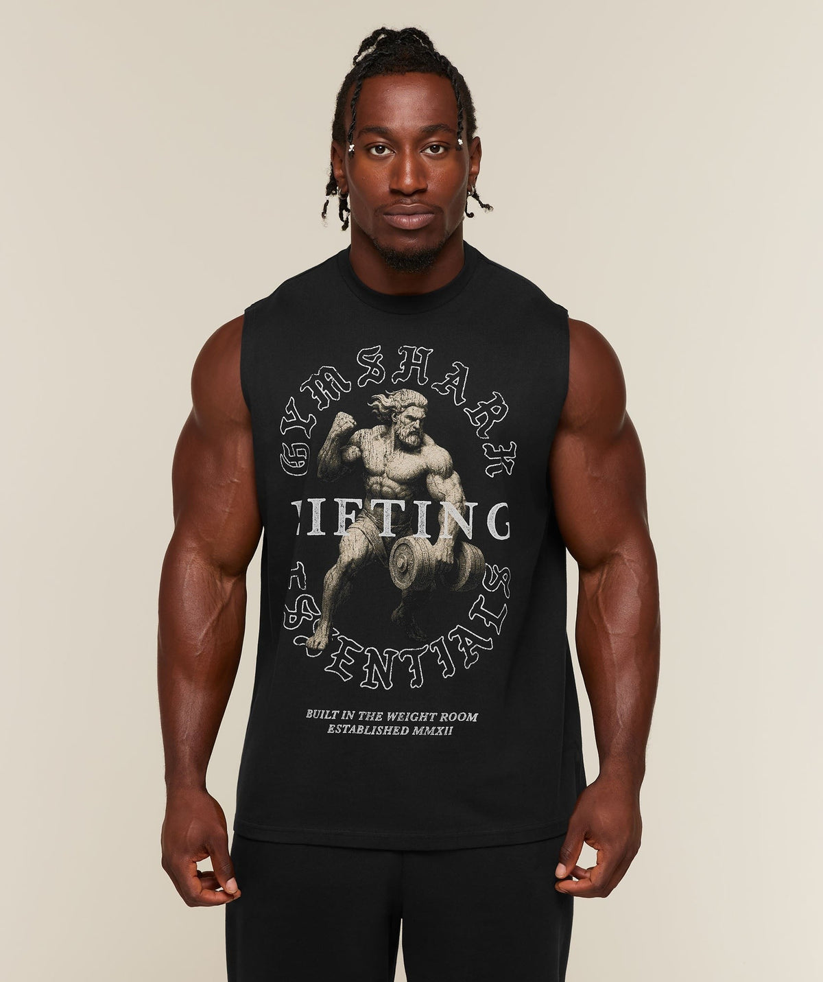 Lifting Statue Graphic Tee