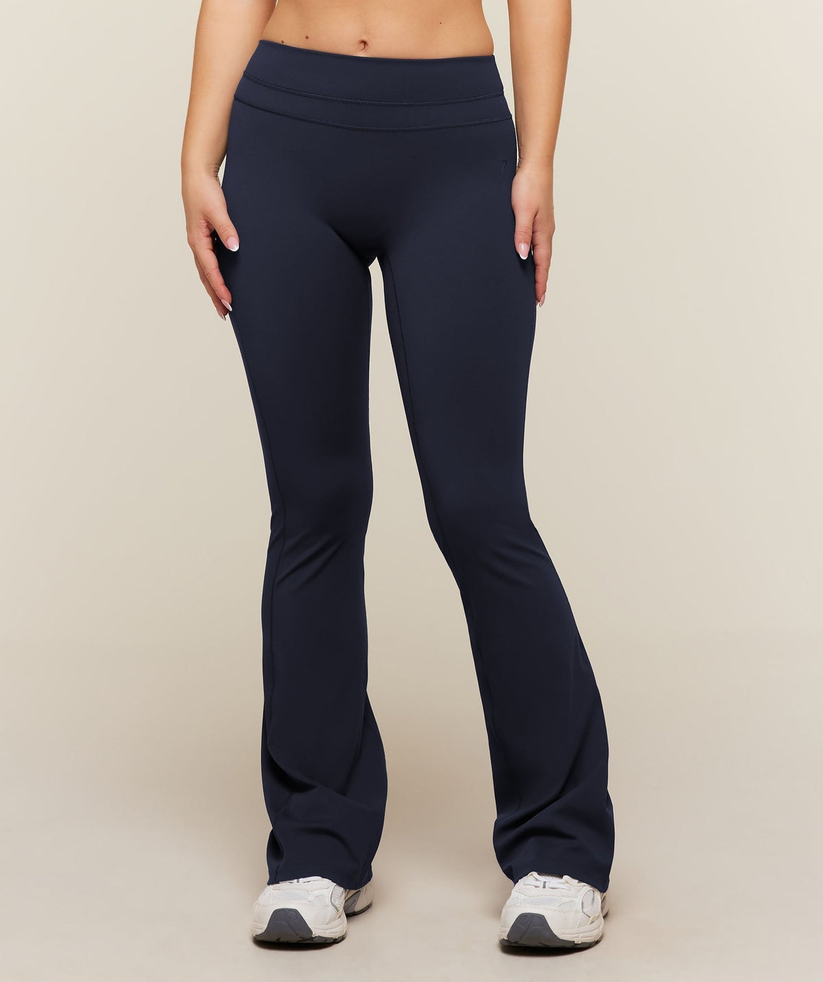 Whitney Mid-Rise Mini Flare Short