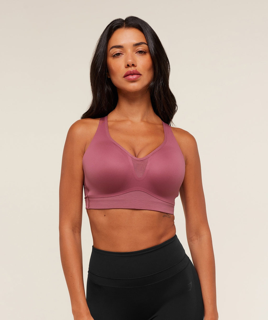 High Support V-Neck Sports Bra