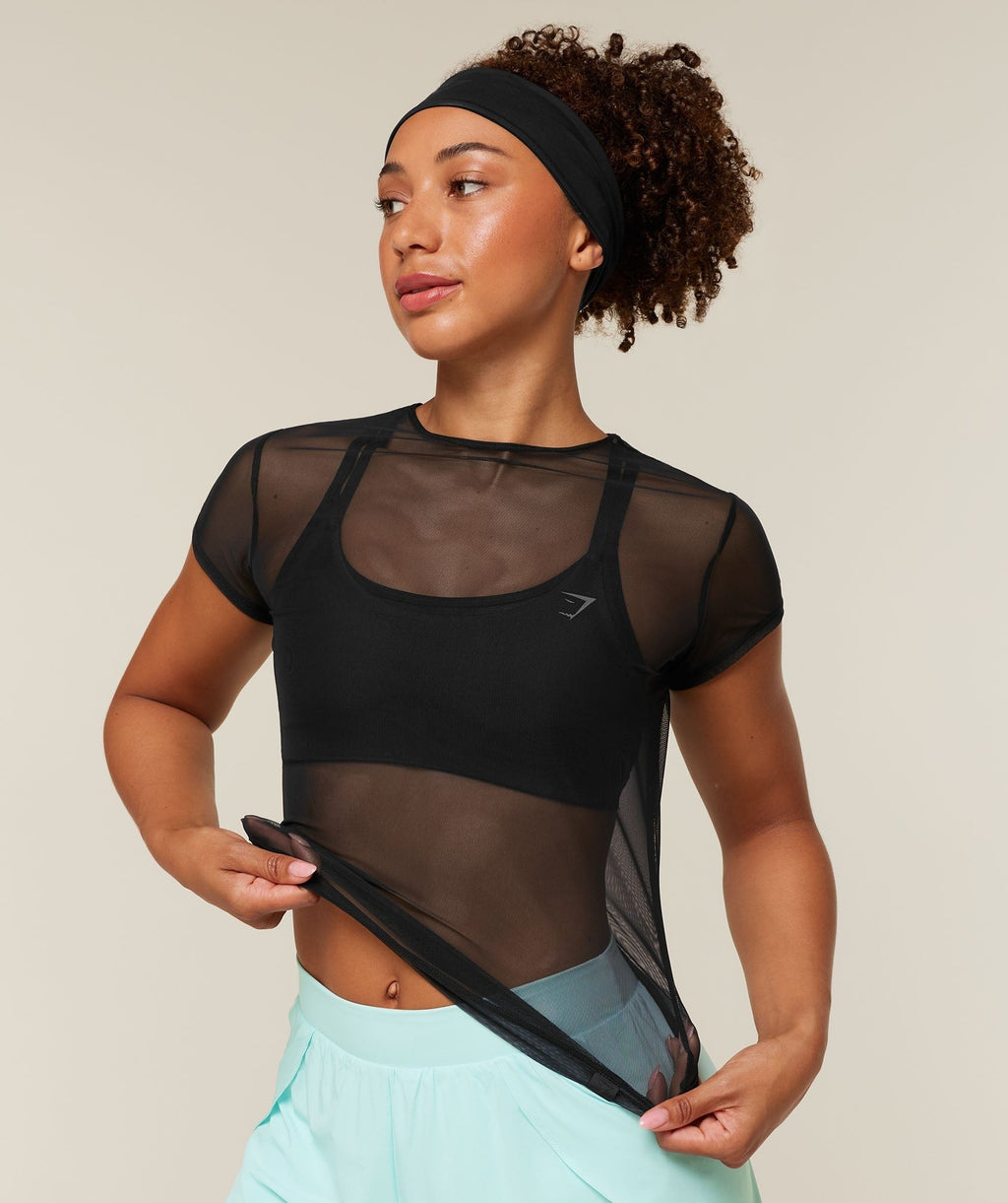 Hybrid Mesh Tee