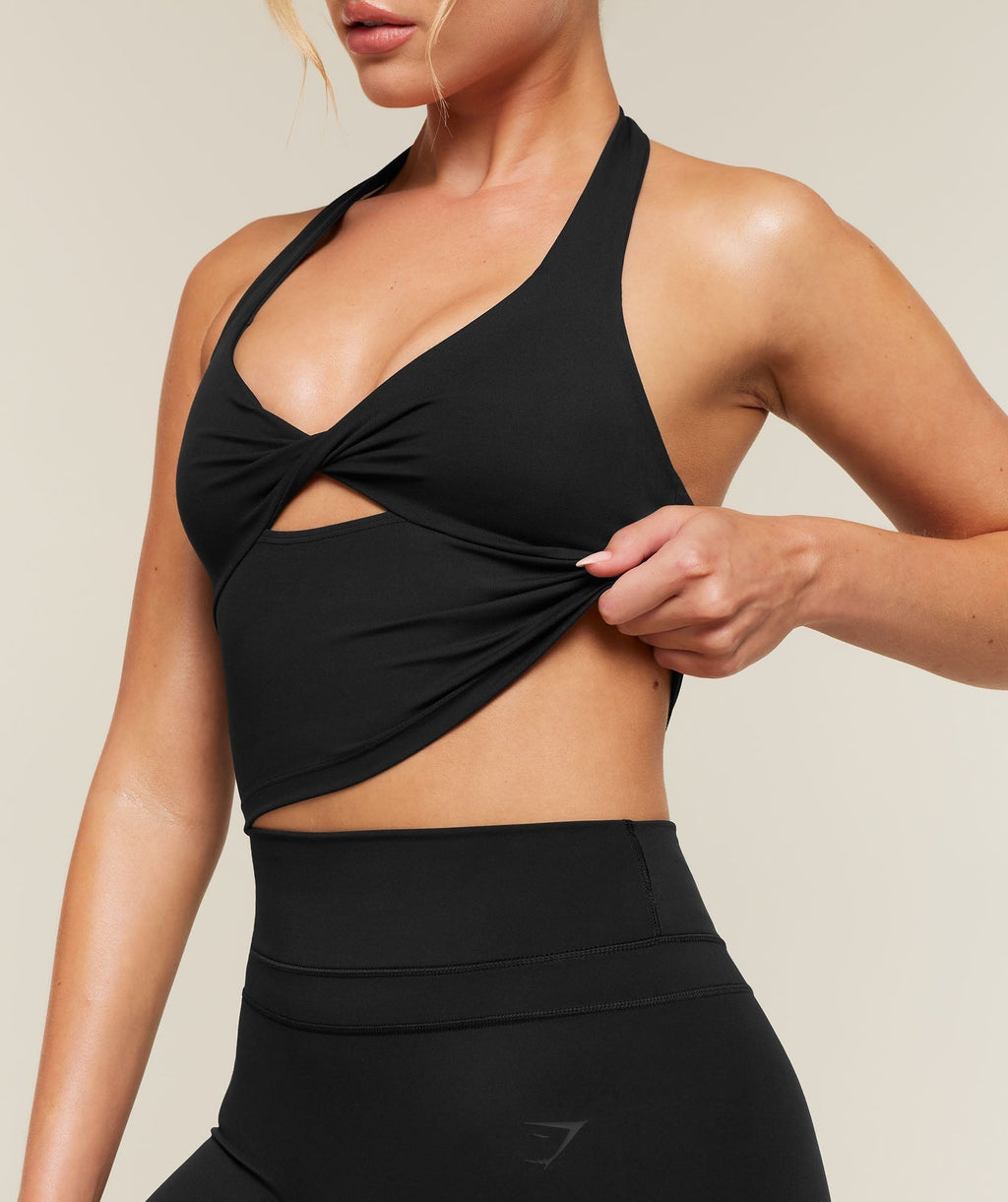 Whitney Twist Front Shelf Tank