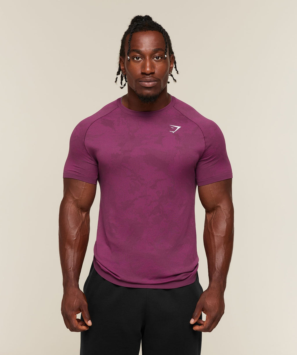 Geo Seamless Long Sleeve Tee