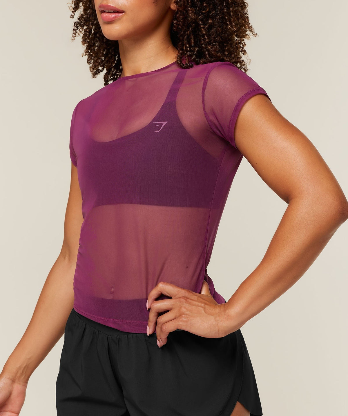 Hybrid Mesh Tee