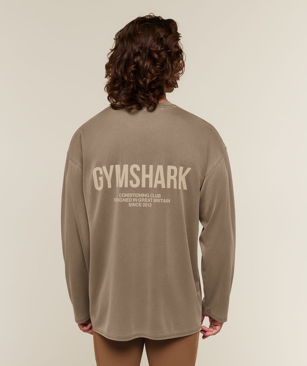 Conditioning Club Washed Long Sleeve Tee