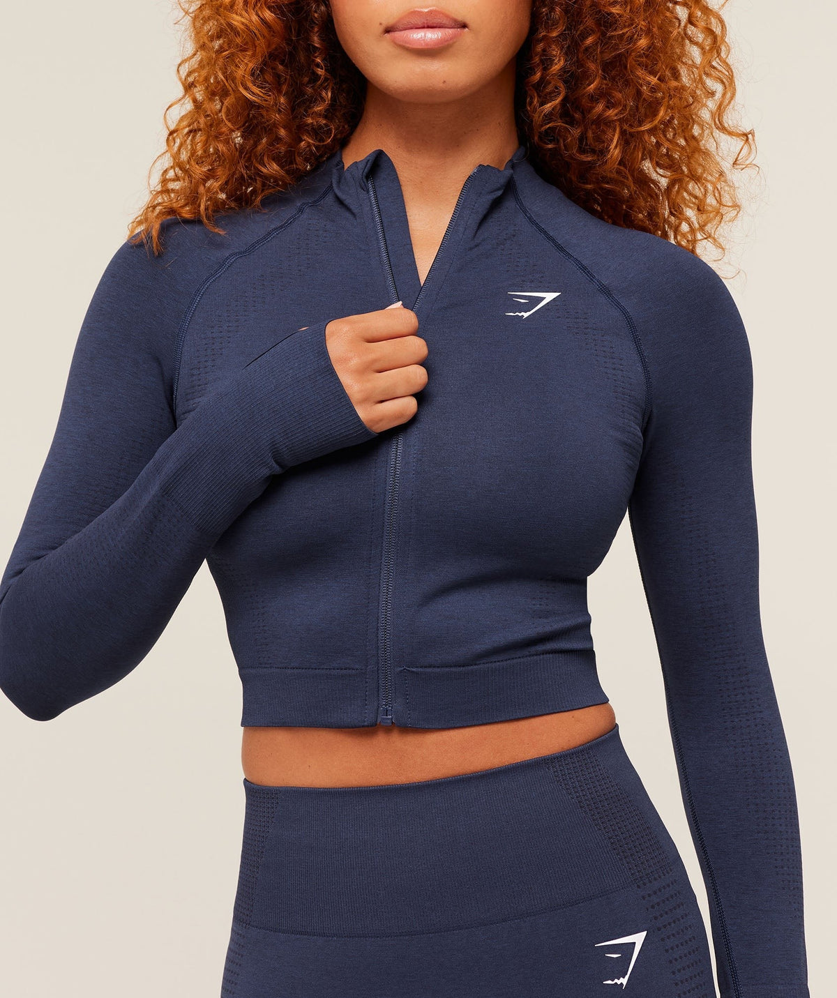 Vital Seamless Midi Zip 2.0 Pullover