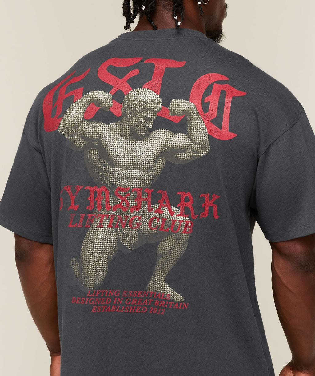 Lifting Statue Graphic Tee