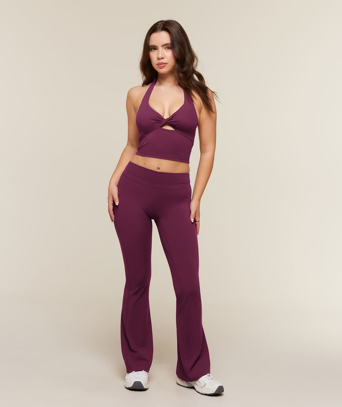 Whitney Mid-Rise Mini Flare Short