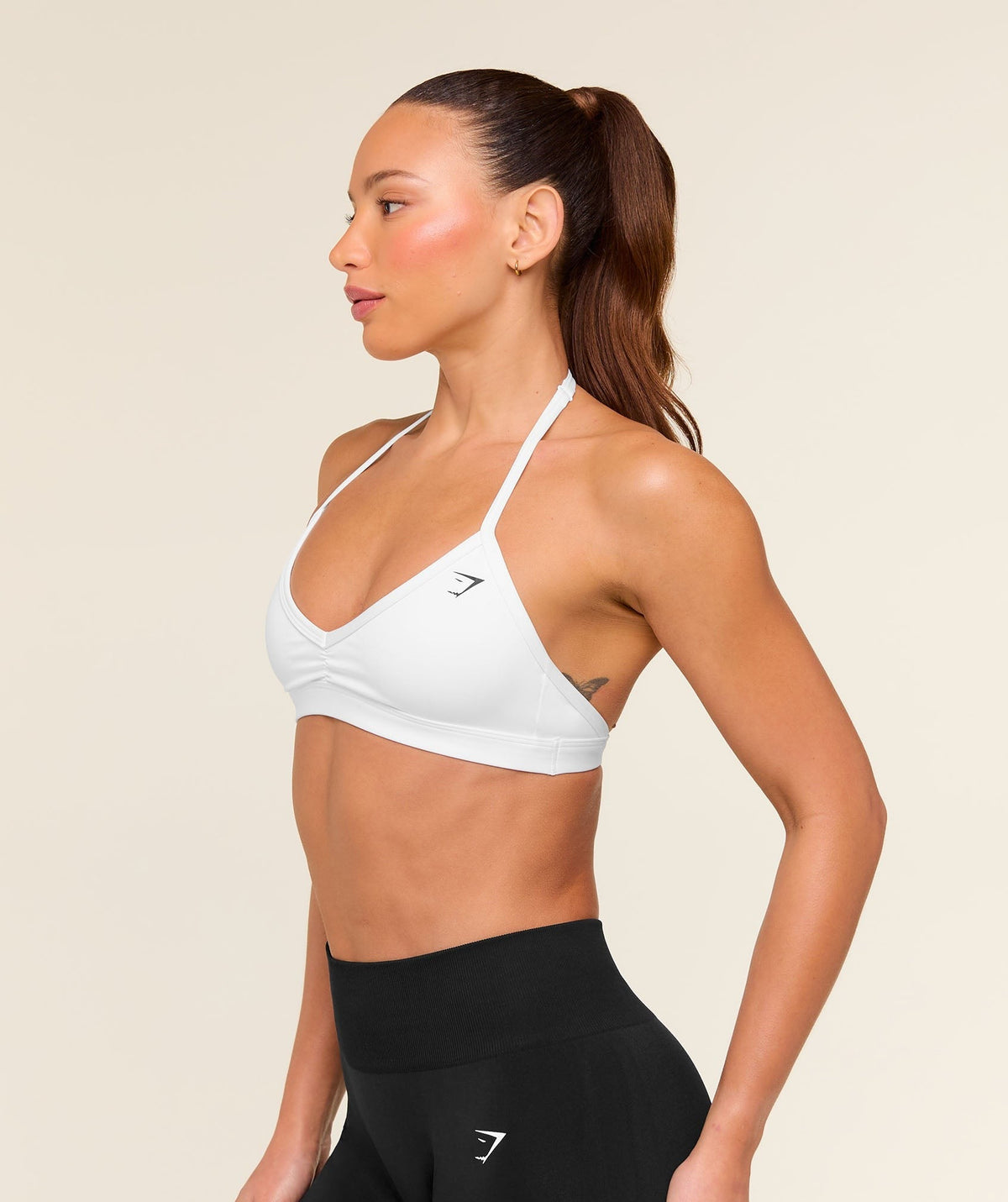 Light Support Minimal Halterneck Bra