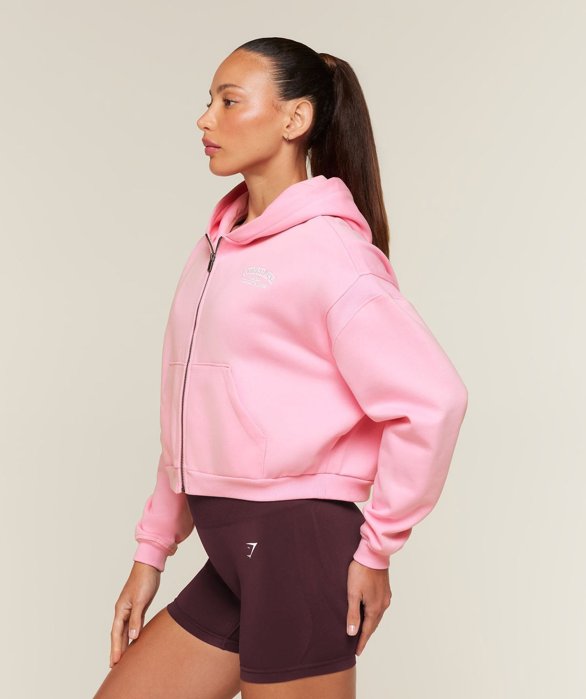 Cosy Luxe Campus Full Zip Hoodie