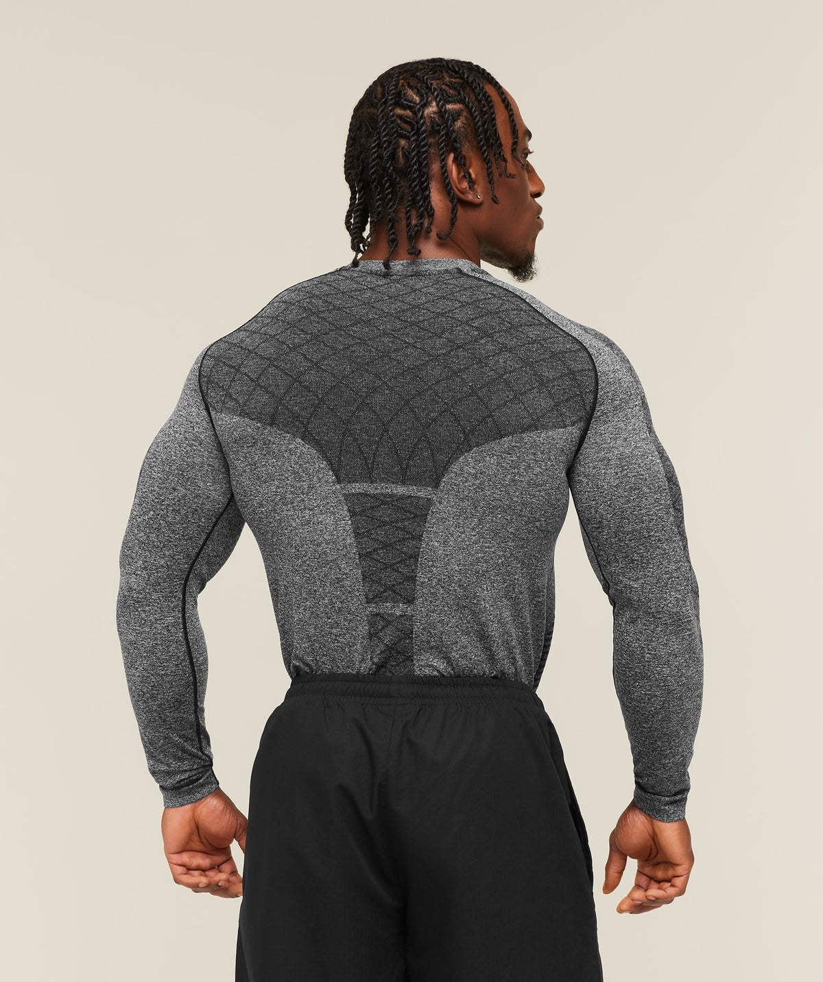 Geo Seamless Long Sleeve Tee