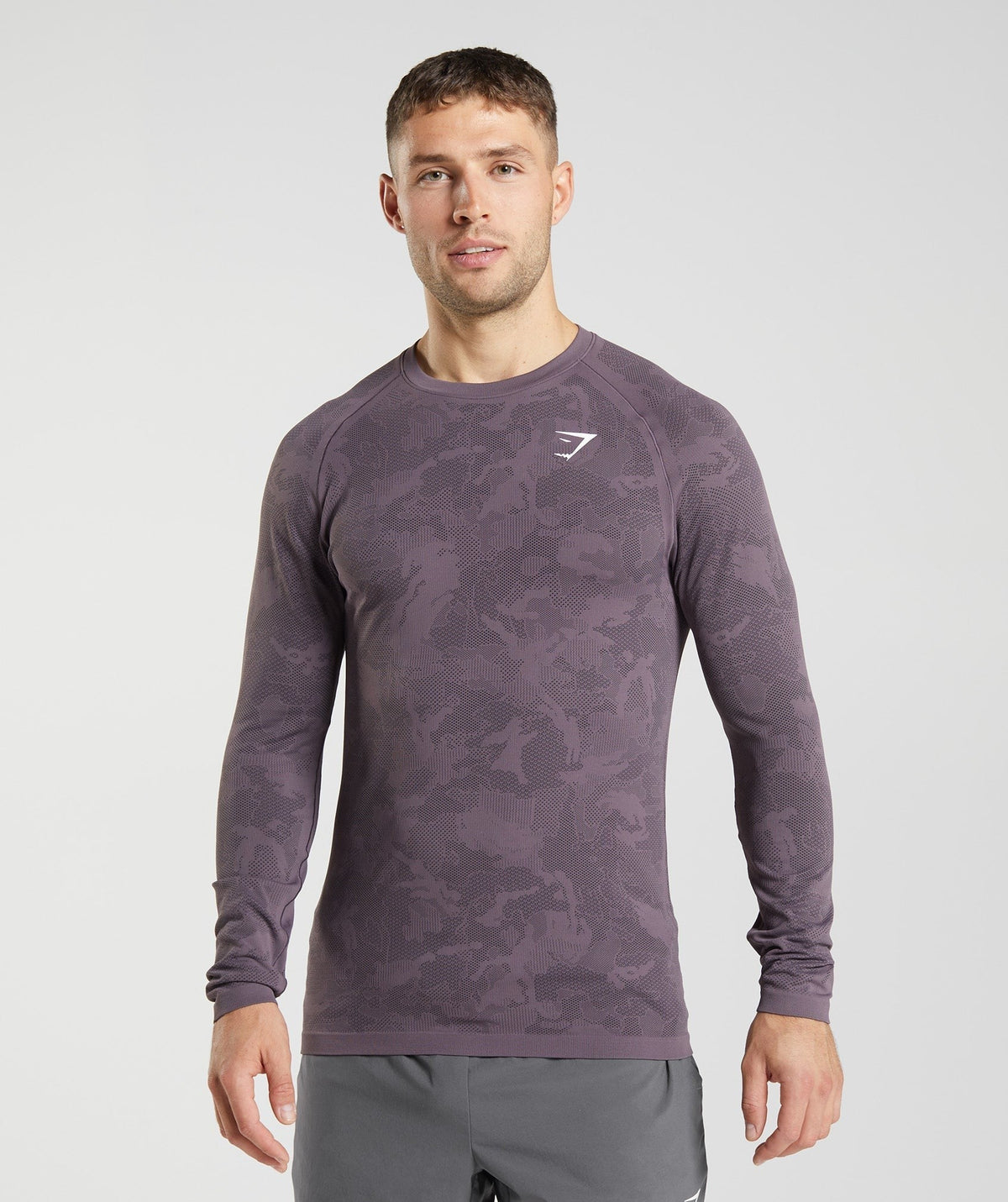 Geo Seamless Long Sleeve Tee