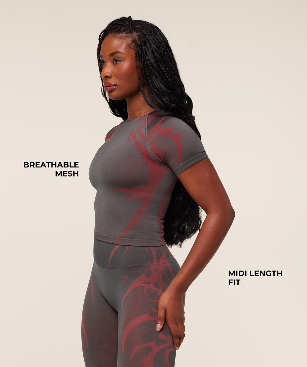 Storm Seamless Short Sleeve Top