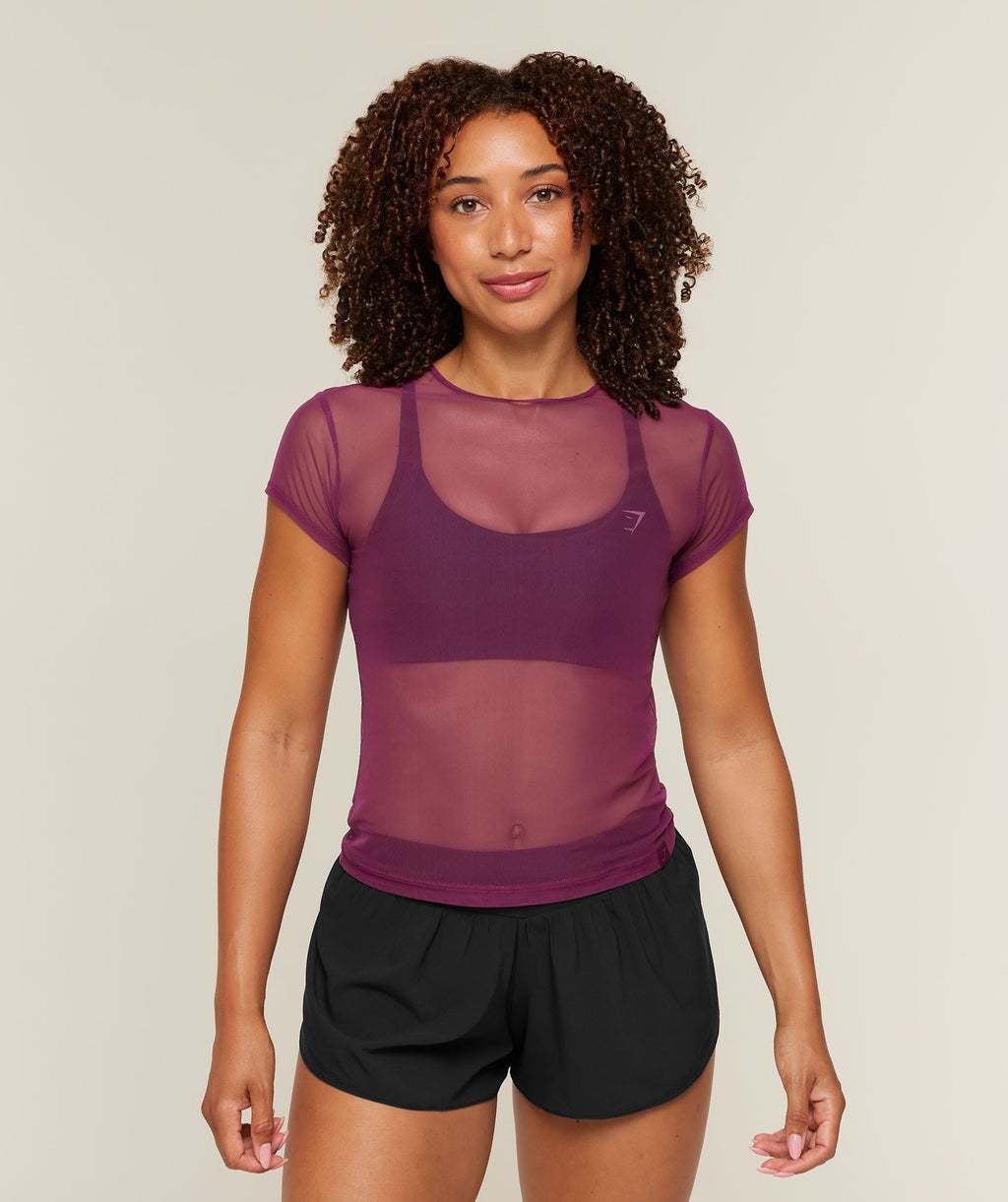 Hybrid Mesh Tee