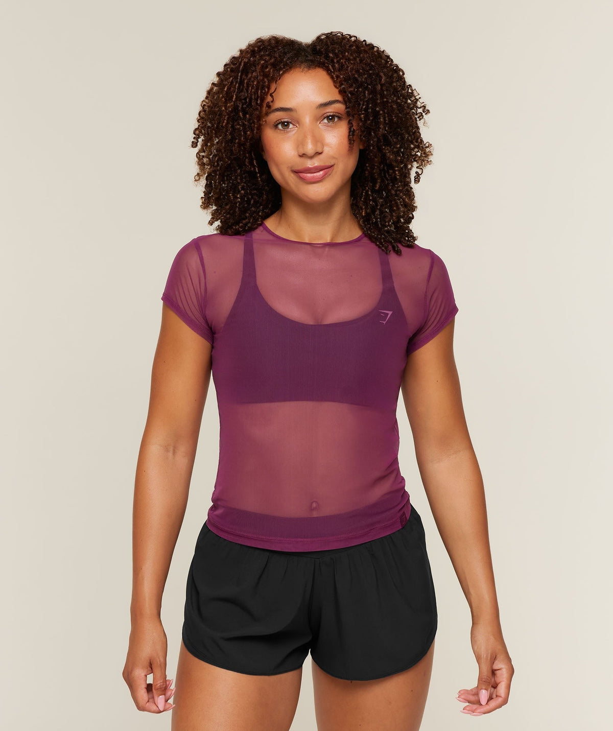 Hybrid Mesh Tee