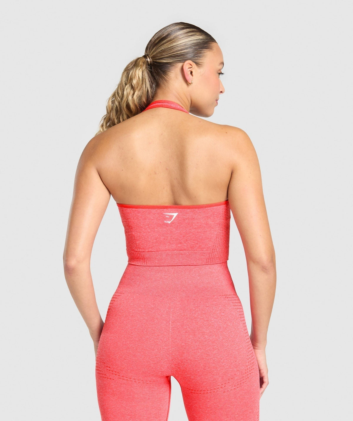 Vital Halter Neck Tank With Shelf