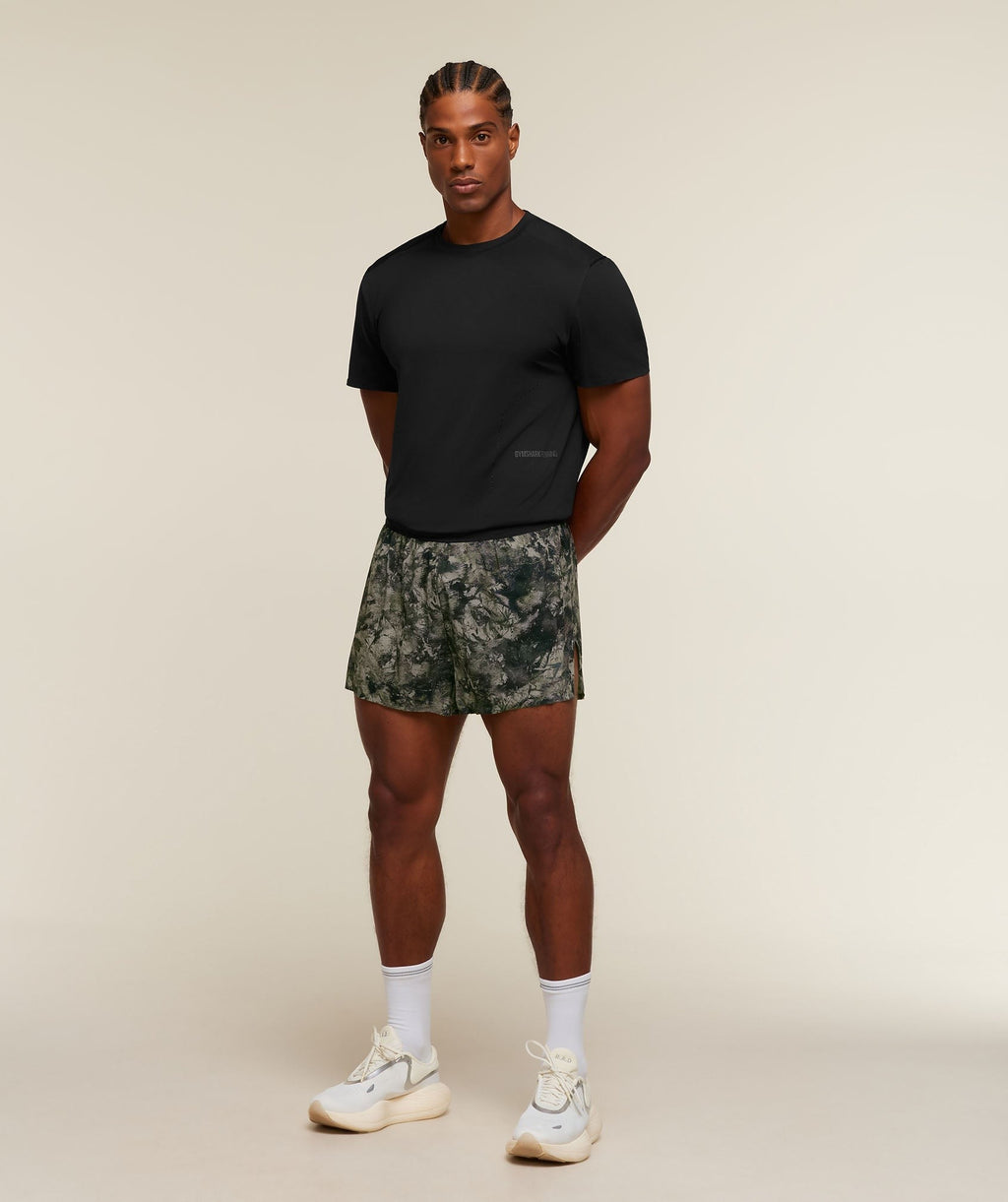 Running Elite High Split Race Day Shorts