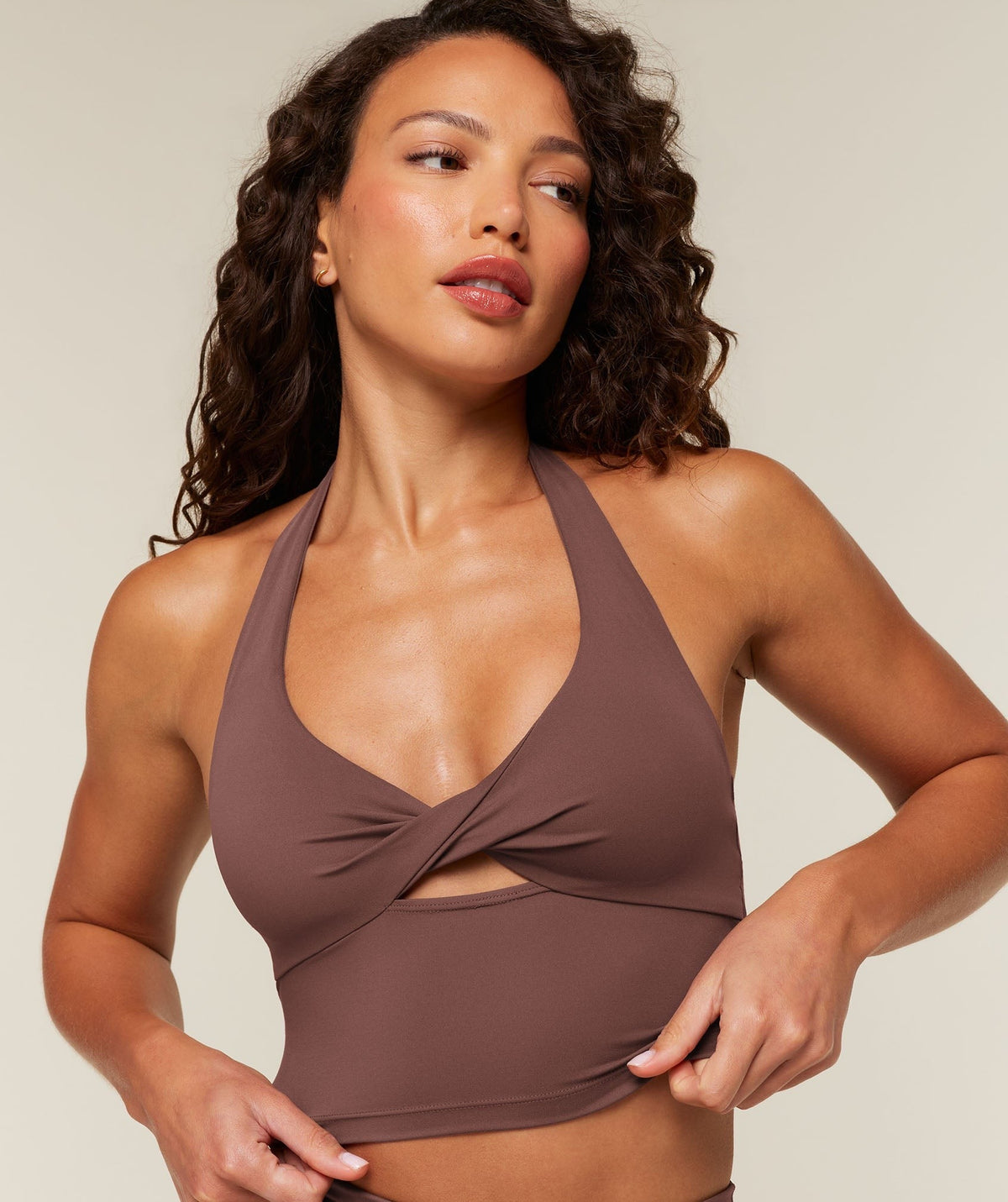 Whitney Twist Front Shelf Tank
