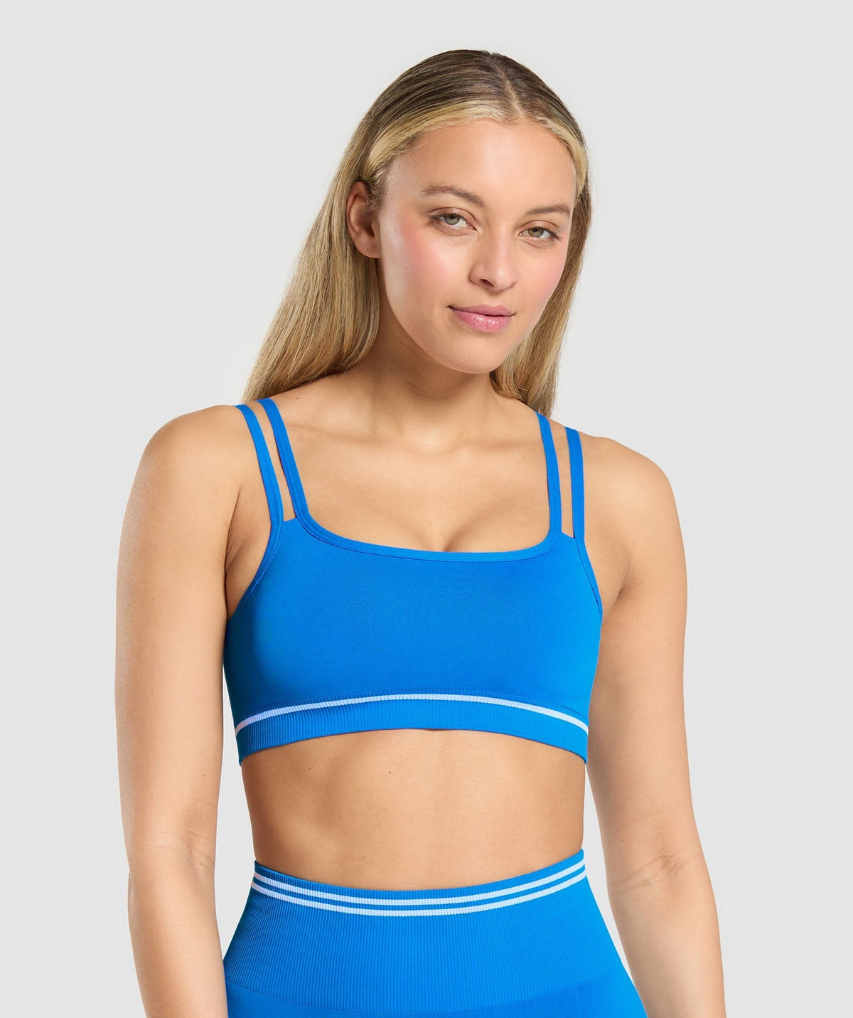 Contrast Seamless Sports Bra
