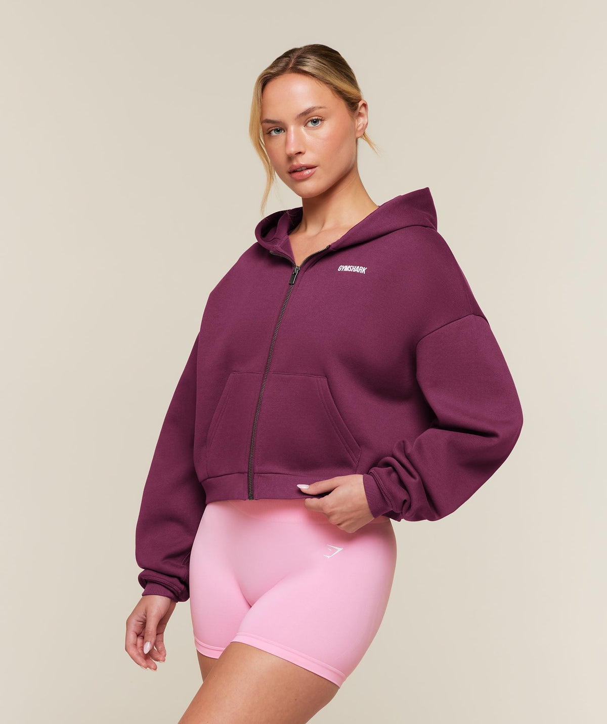 Cosy Luxe Zip Through Hoodie