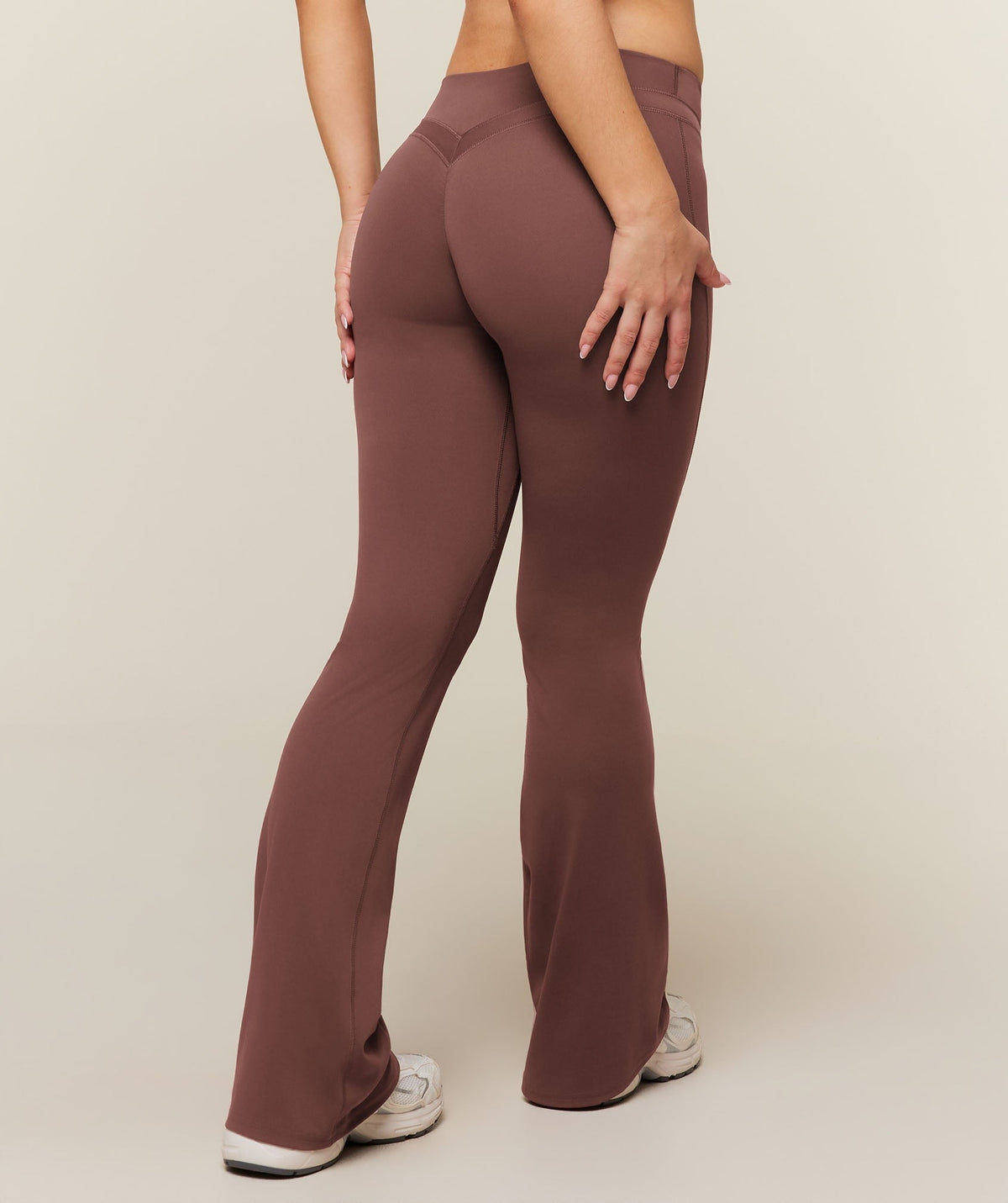 Whitney Mid-Rise Mini Flare Short