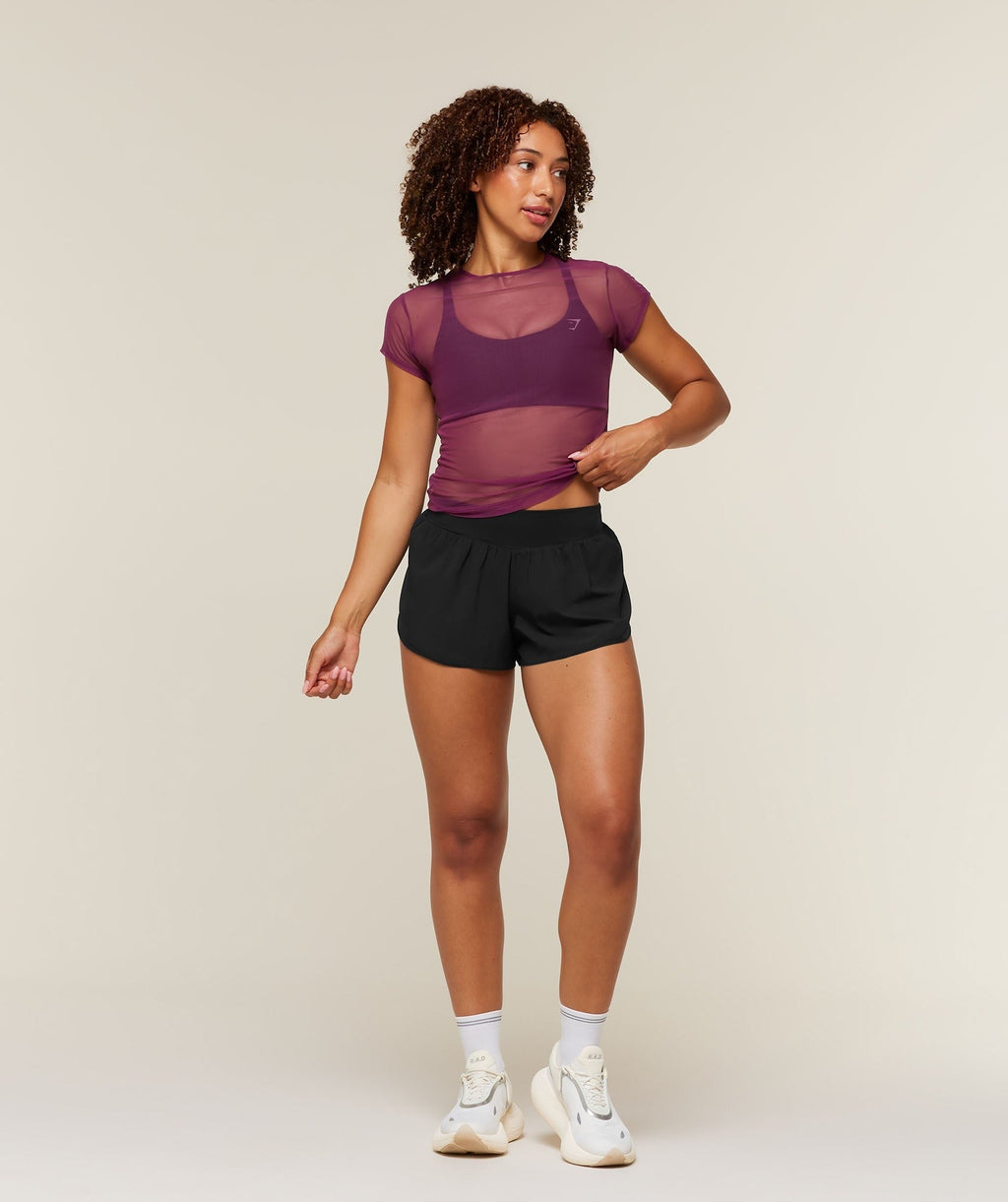 Hybrid Mesh Tee