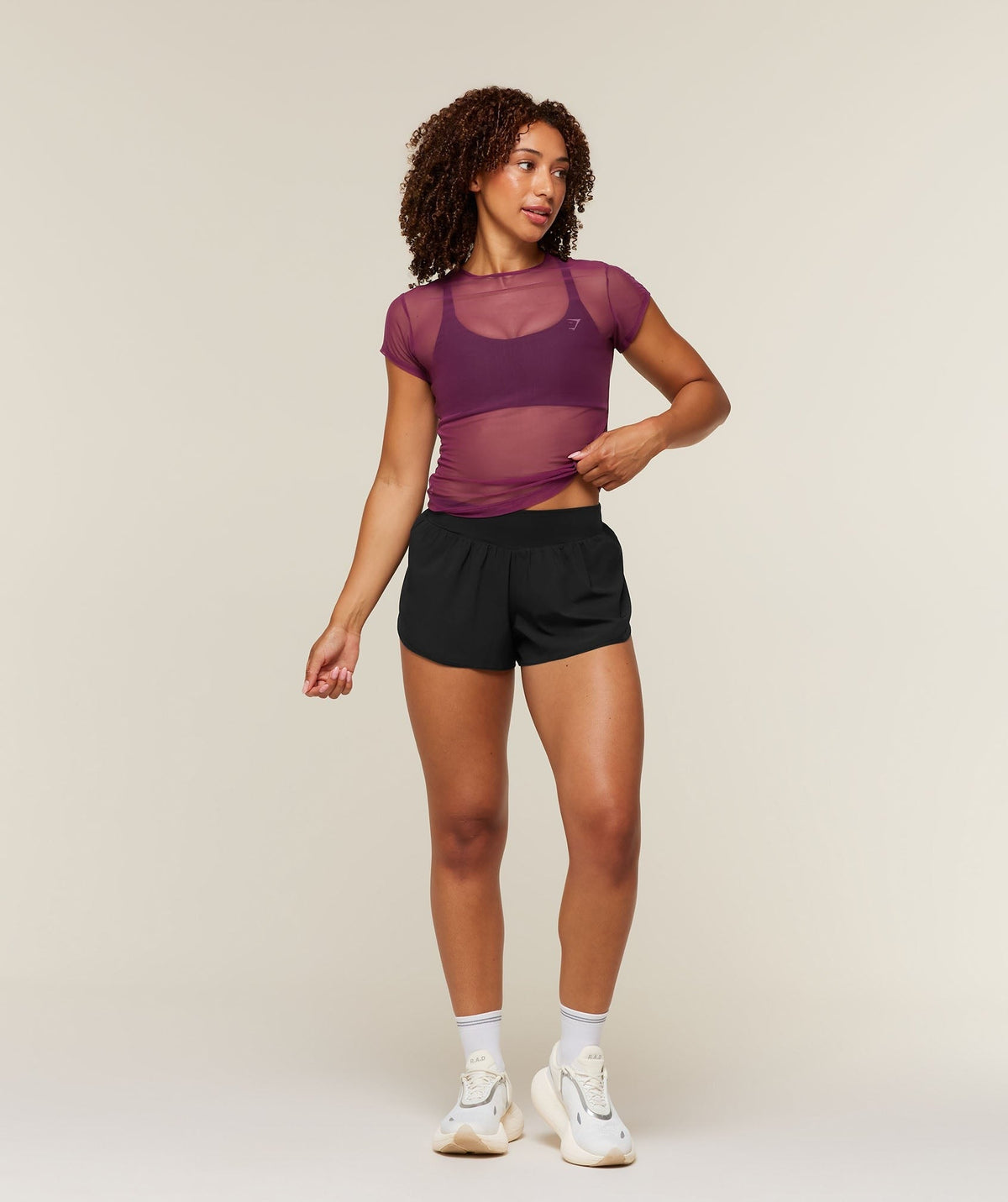 Hybrid Mesh Tee