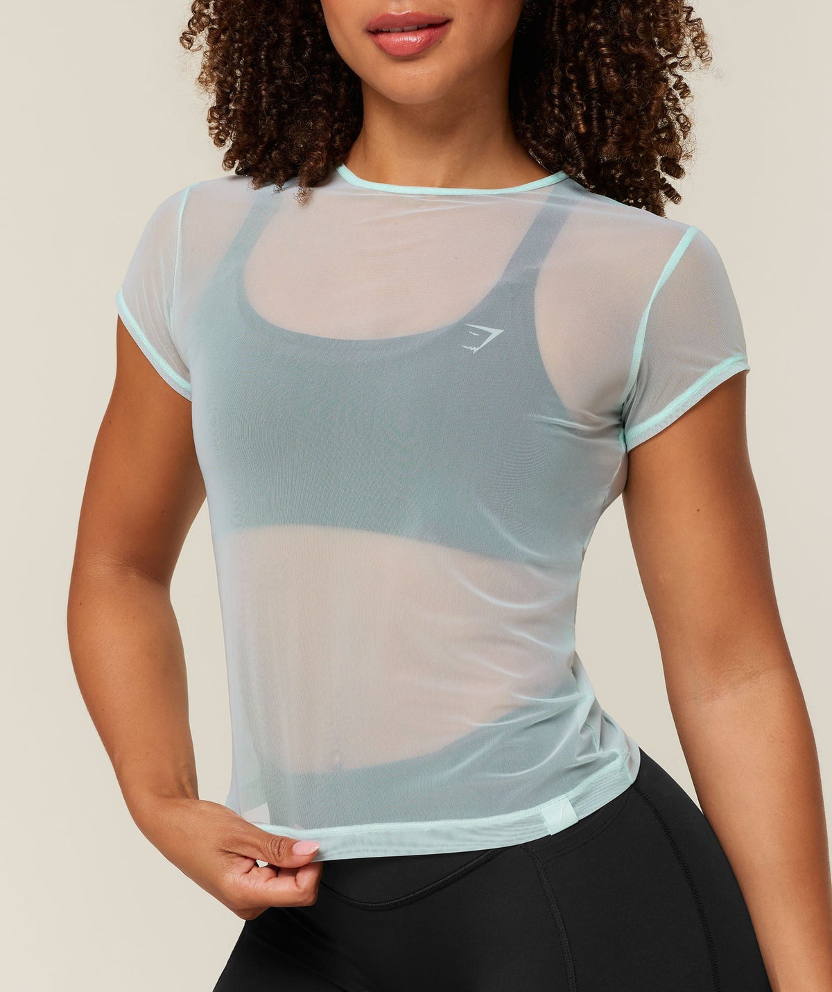 Hybrid Mesh Tee