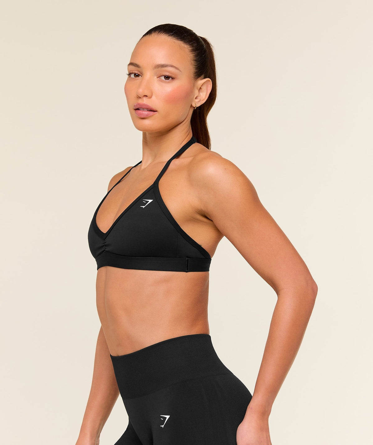 Light Support Minimal Halterneck Bra